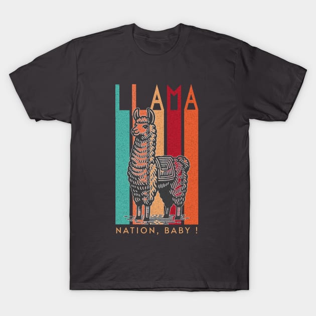 LLama Nation T-Shirt by Sara-Design2